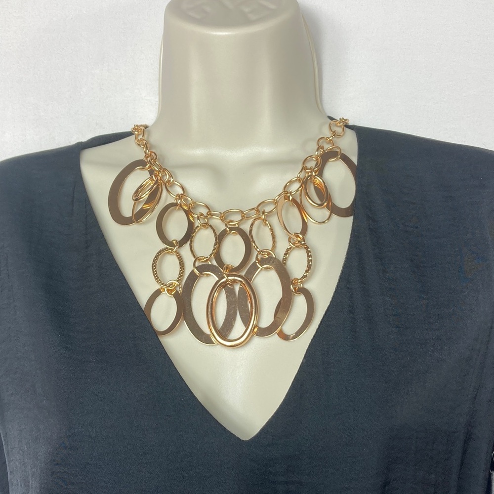 Multi-Oval Statement Necklace - Women Jewelry $4.99 ship